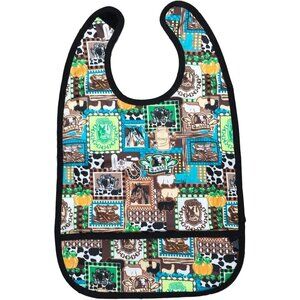 Nibble and Dribble Adult Clothing Protector - Barn Animal